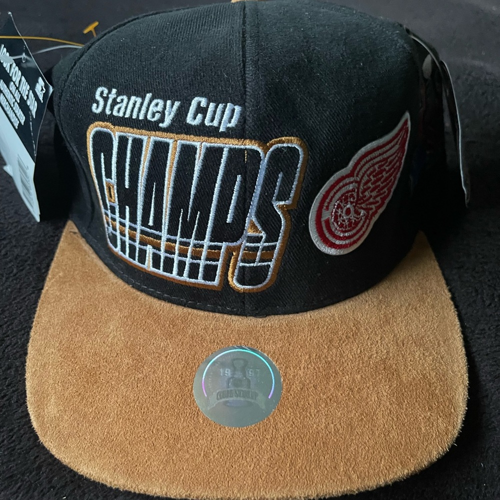 2002-1998 NHL Stanley cup champions hats $20 each
